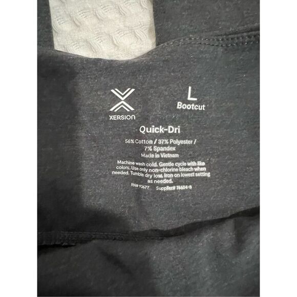 New Xersion Bootcut black Legging drifit size L - Picture 6 of 11
